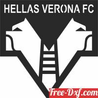 download Hellas Verona FC vector logo calcio free ready for cut