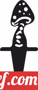 Mushroom Garden Stake
