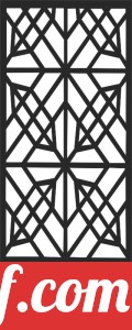 Decorative pattern wall Screens Panel for doors