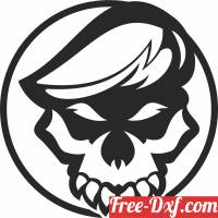 download Skull free ready for cut