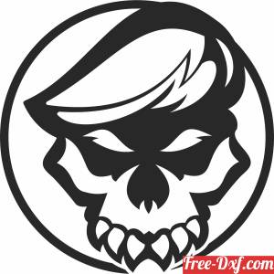 download Skull free ready for cut