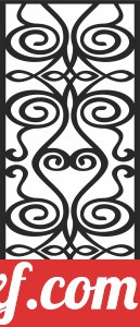 Pattern DOOR SCREEN