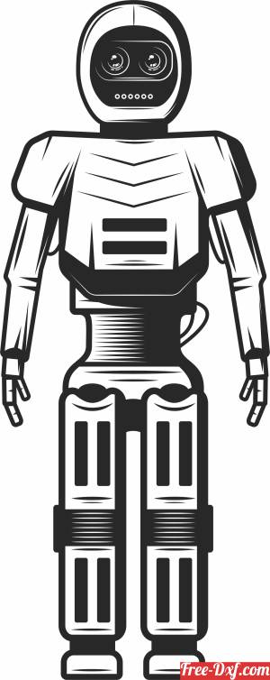 download robot cliparts free ready for cut