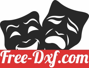 Comedy and Tragedy Drama Theatre Mask
