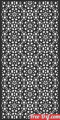 download wall   pattern  Decorative door Wall free ready for cut