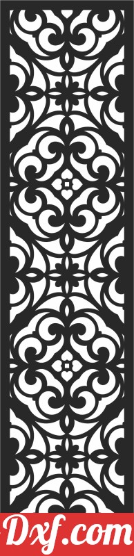 Download Pattern decorative Screen Decorative dxf pIEv7 High