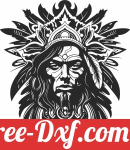 Indian Chief clipart