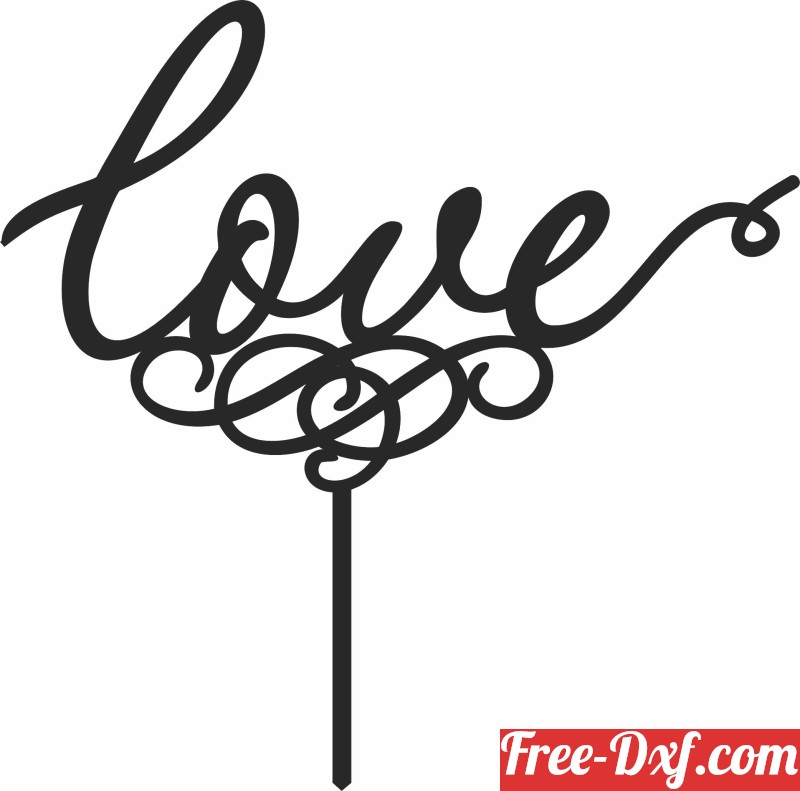 Download Love stake pRYHJ High quality free Dxf files, Svg, Cdr a