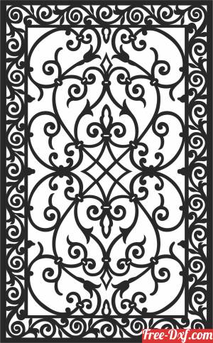 download Door  decorative  WALL free ready for cut