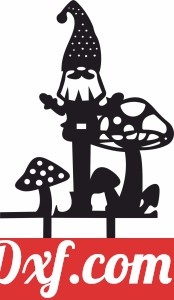 Gnome Ornament Stakes Yard Art