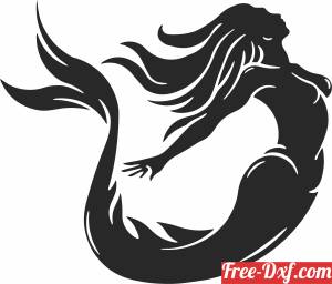 download Mermaid clipart free ready for cut