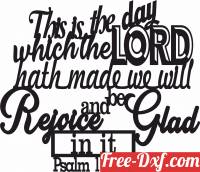 download psalm 118 24 scripture wall decor art free ready for cut
