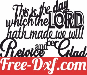 psalm 118 24 scripture wall decor art