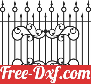 Decorative fences gates