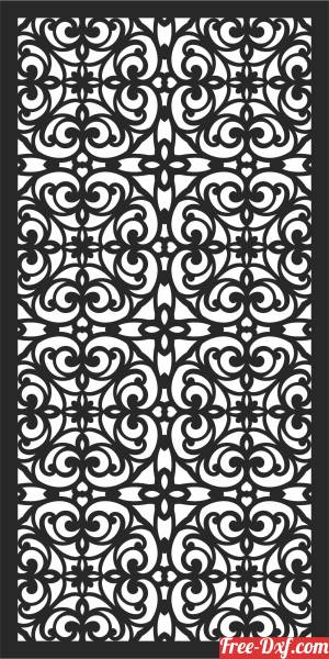 download wall  door WALL  pattern screen free ready for cut