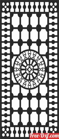 download DOOR decorative   Pattern   SCREEN free ready for cut
