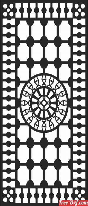 download DOOR decorative   Pattern   SCREEN free ready for cut