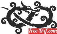 download norse dragon viking clipart free ready for cut