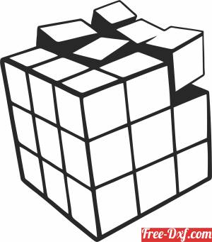 download Rubiks Cube clipart free ready for cut