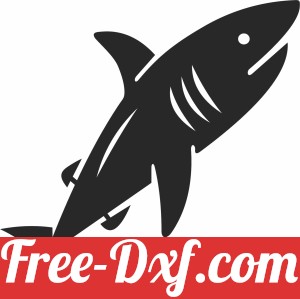 shark wall design fish clipart