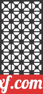pattern decorative wall screen door