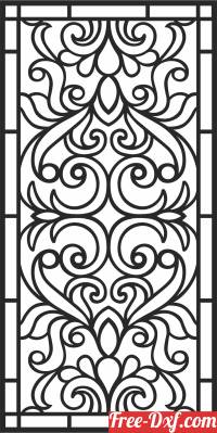 download WALL  door  Pattern screen   decorative free ready for cut
