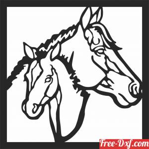 download Horse clipart decor free ready for cut