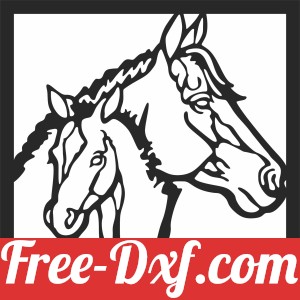 Horse clipart decor