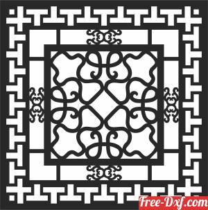 download Decorative pattern   decorative  Screen free ready for cut