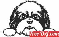 download shih tzu puppie clipart free ready for cut