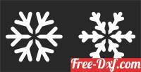 download Snowflakes christmas free ready for cut