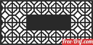 download PATTERN   DECORATIVE  SCREEN DOOR free ready for cut
