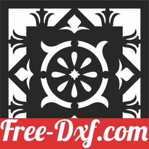 decorative pattern square wall panel