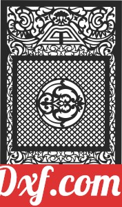 decorative panel door wall screen pattern