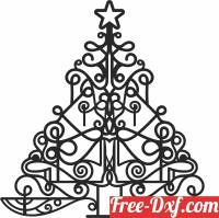 download christmas tree free ready for cut