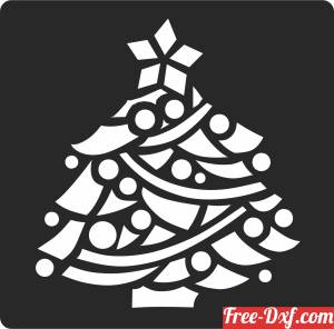 download Christmas Tree free ready for cut