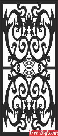download SCREEN Decorative  wall  Screen Door free ready for cut