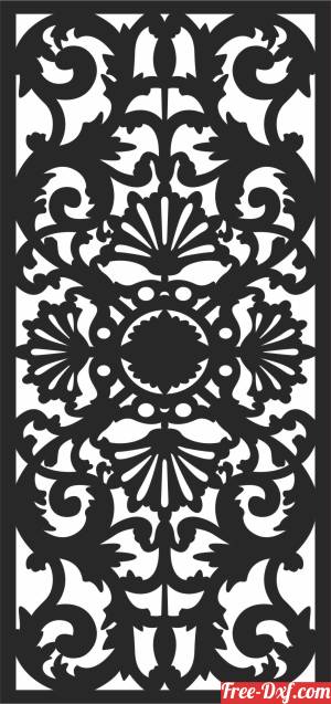download wall  DOOR  Pattern   decorative  pattern WALL free ready for cut