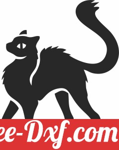 Halloween cat clipart