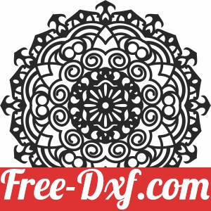 mandala wall clipart