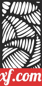 decorative panel wall separator door pattern