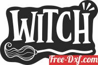 download witch halloween free ready for cut