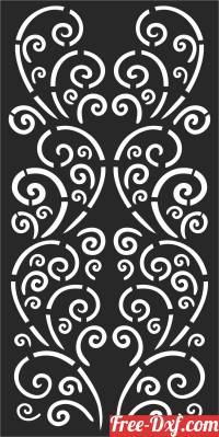 download wall   DECORATIVE   Wall  Screen Decorative   Door   PATTERN free ready for cut