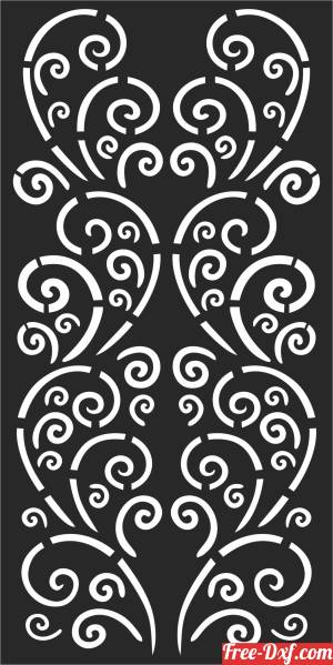 download wall   DECORATIVE   Wall  Screen Decorative   Door   PATTERN free ready for cut