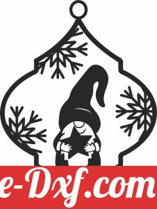 gnome christmas ornament