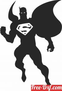 download super man Marvel Avengers Superhero logo free ready for cut