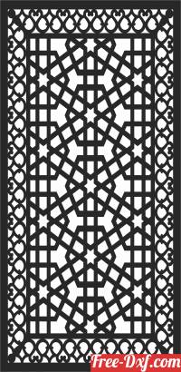download WALL  Door  SCREEN wall Pattern free ready for cut