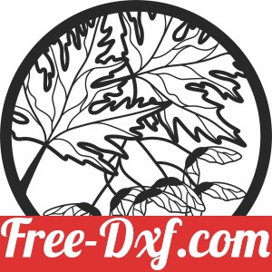 leaves wall decor