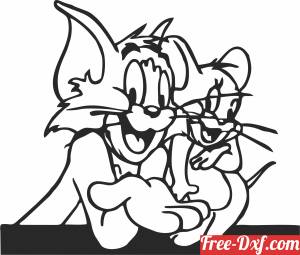 download Tom and Jerry art free ready for cut