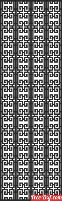 download screen  PATTERN DECORATIVE door  Wall free ready for cut